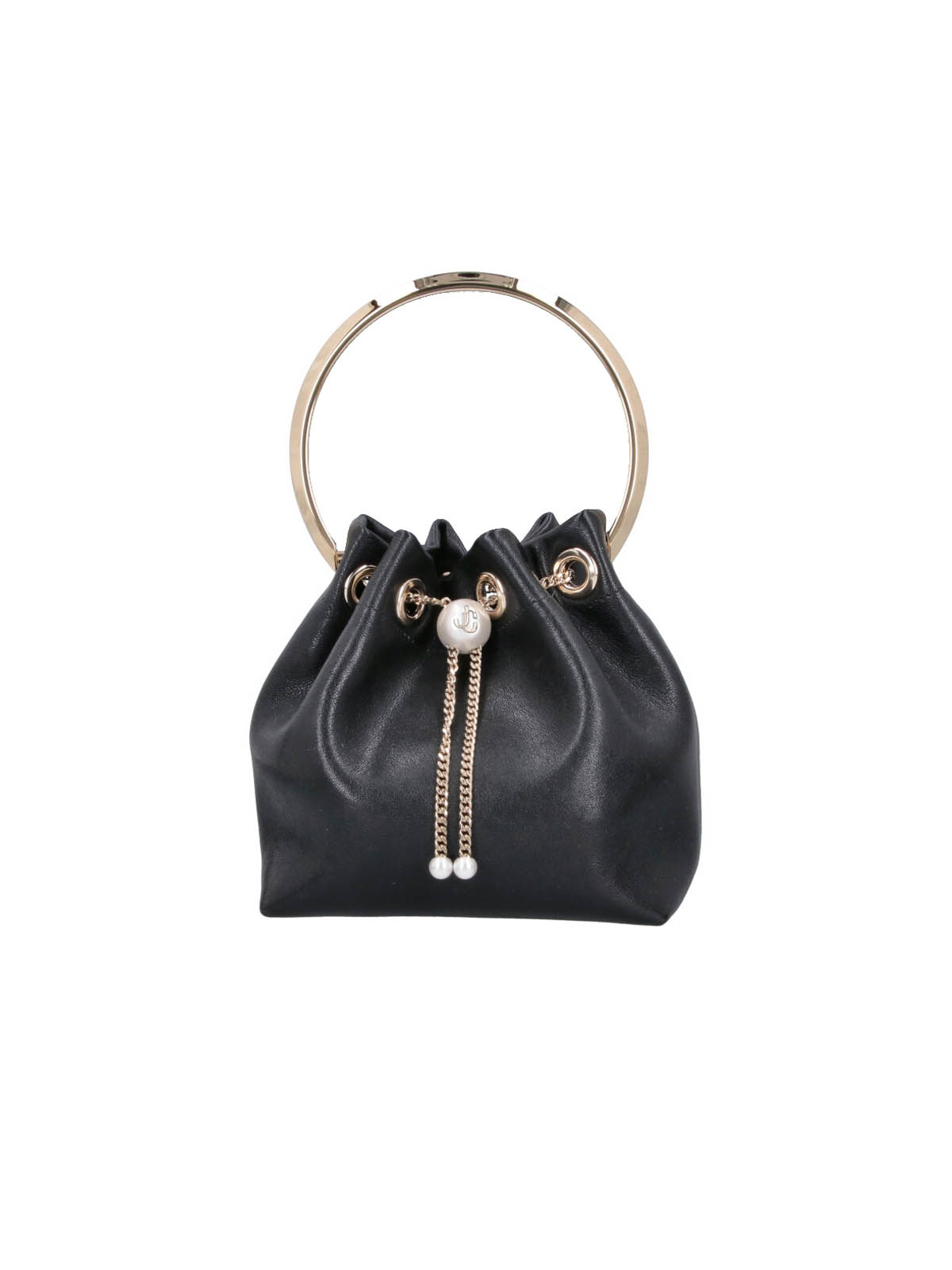 [Jimmy Choo] Shoulder bag FW26 BON BON TYTBLACK LIGHT GOLD