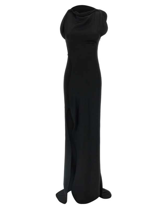 [VICTORIA BECKHAM] Short sleeve dress SS26 1425WDR007008ABLACK