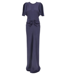 [VICTORIA BECKHAM] Short sleeve dress SS26 1226WDR007004AECLIPSE