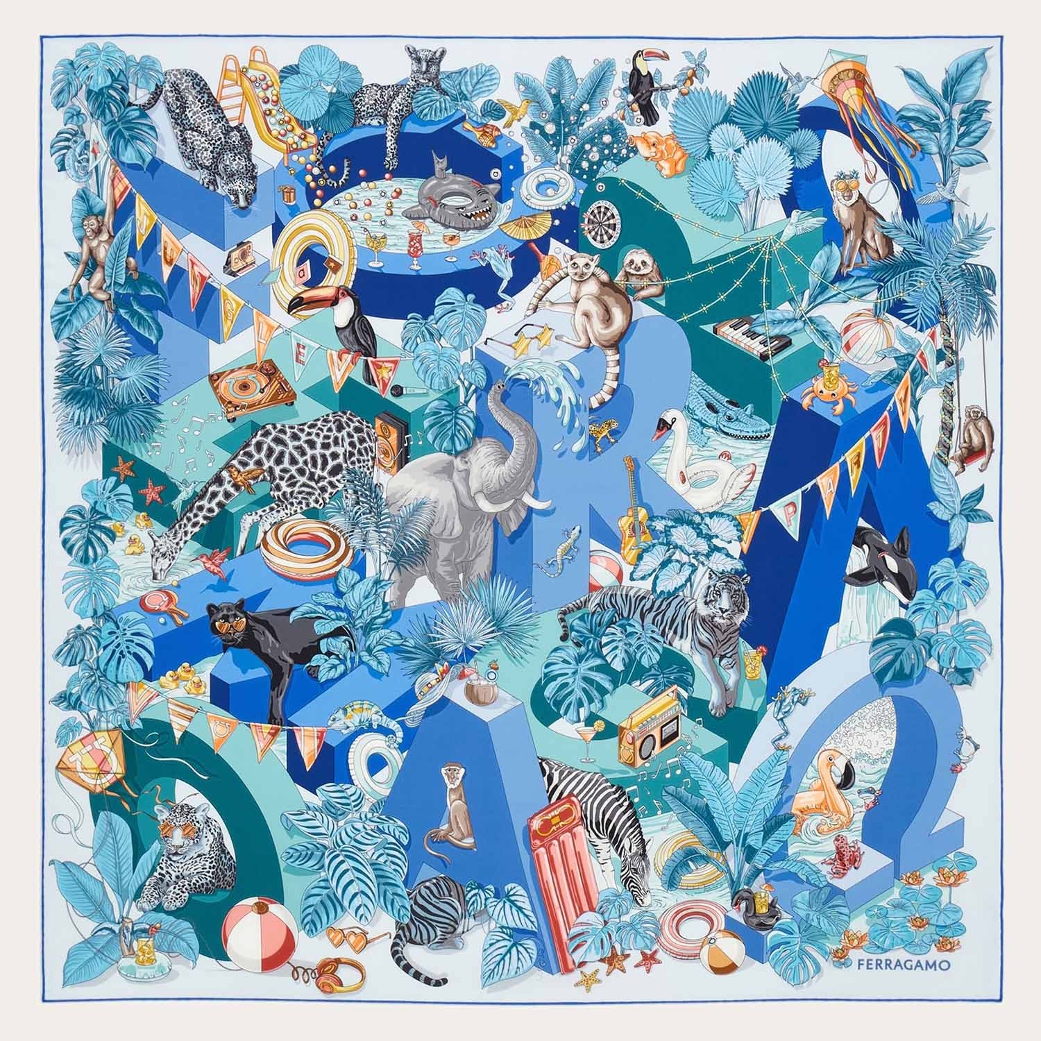 [Salvatore Ferragamo] Scarf FW26 310242003