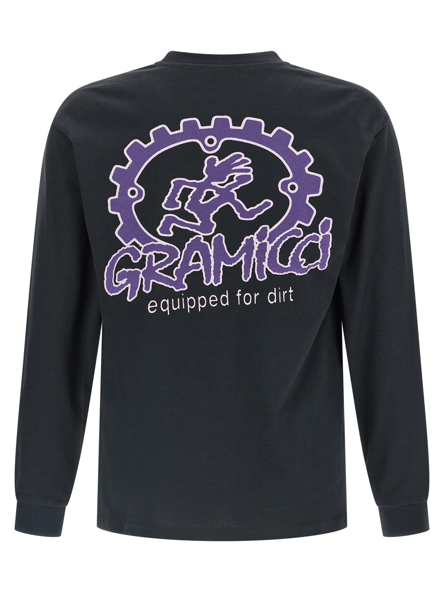 [GRAMICCI] T-shirts Long Sleeve SS26 G6SUT101VINTAGEBLACK