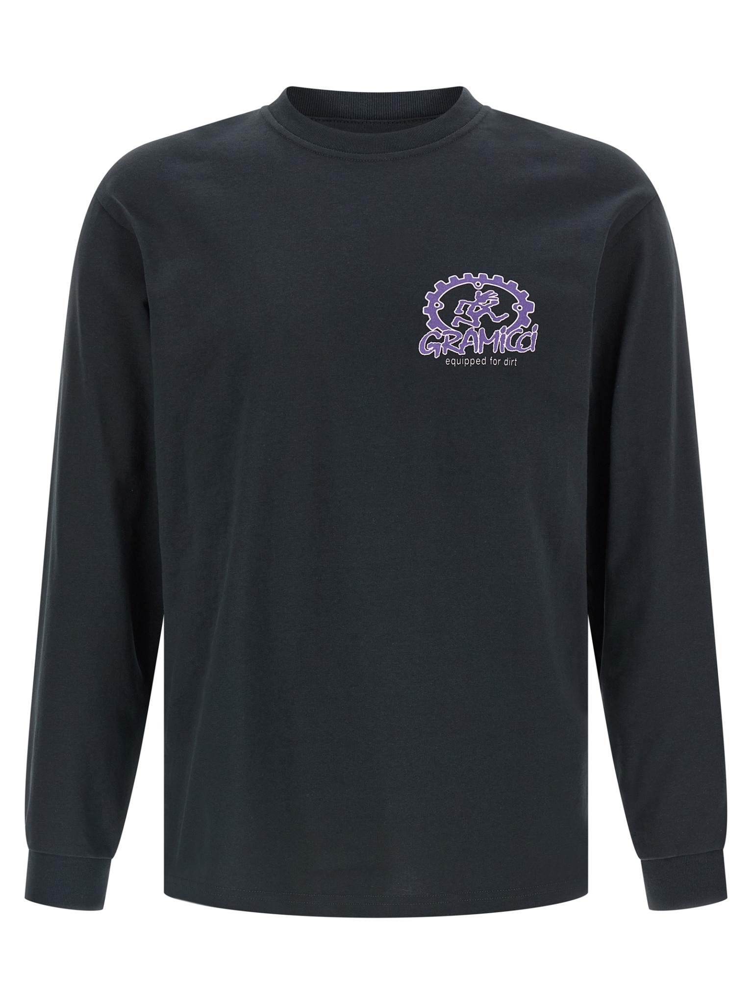[GRAMICCI] T-shirts Long Sleeve SS26 G6SUT101VINTAGEBLACK