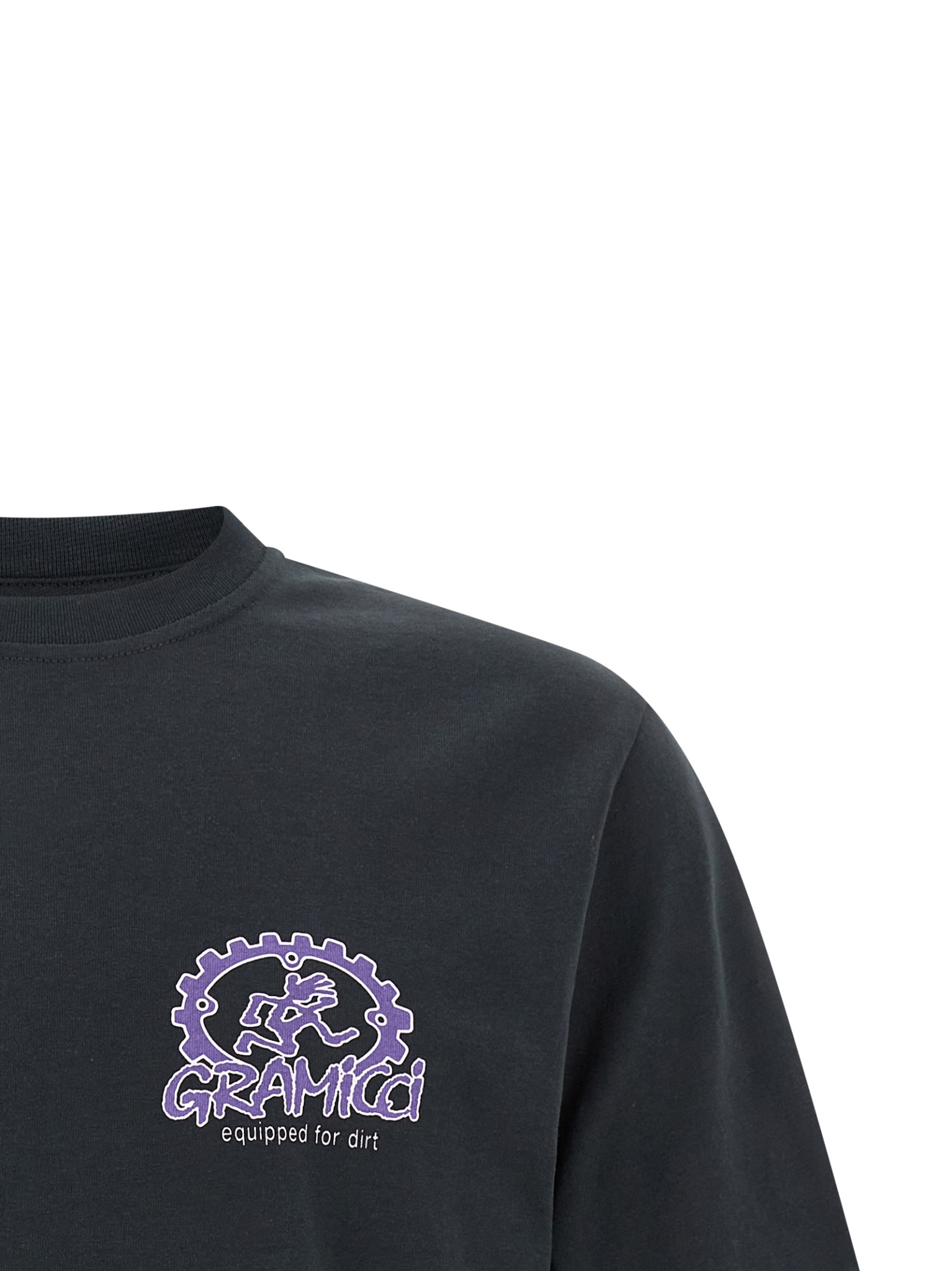 [GRAMICCI] T-shirts Short Sleeve SS26 G6SUT102VINTAGEBLACK