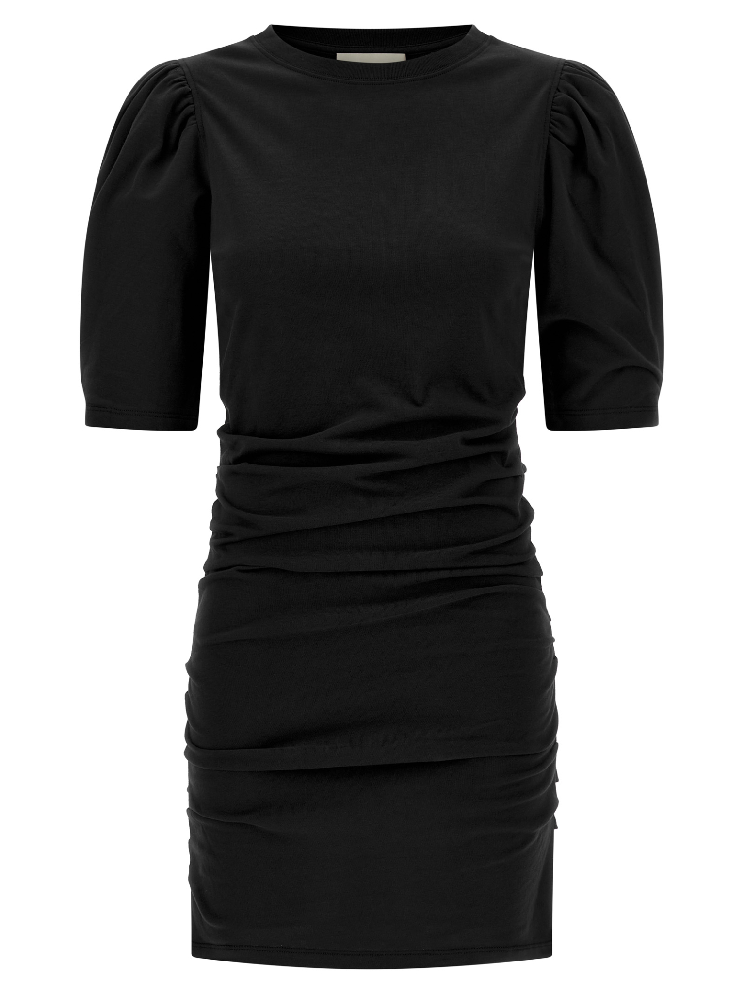 [Isabel Marant] Short sleeve dress SS26 RO1038FAA1N41I01BK