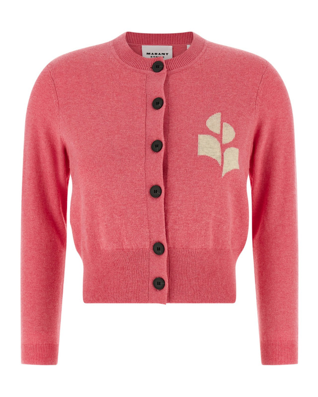 [Marant Etoile] Cardigan SS26 CA0040FAA1X05E40BG