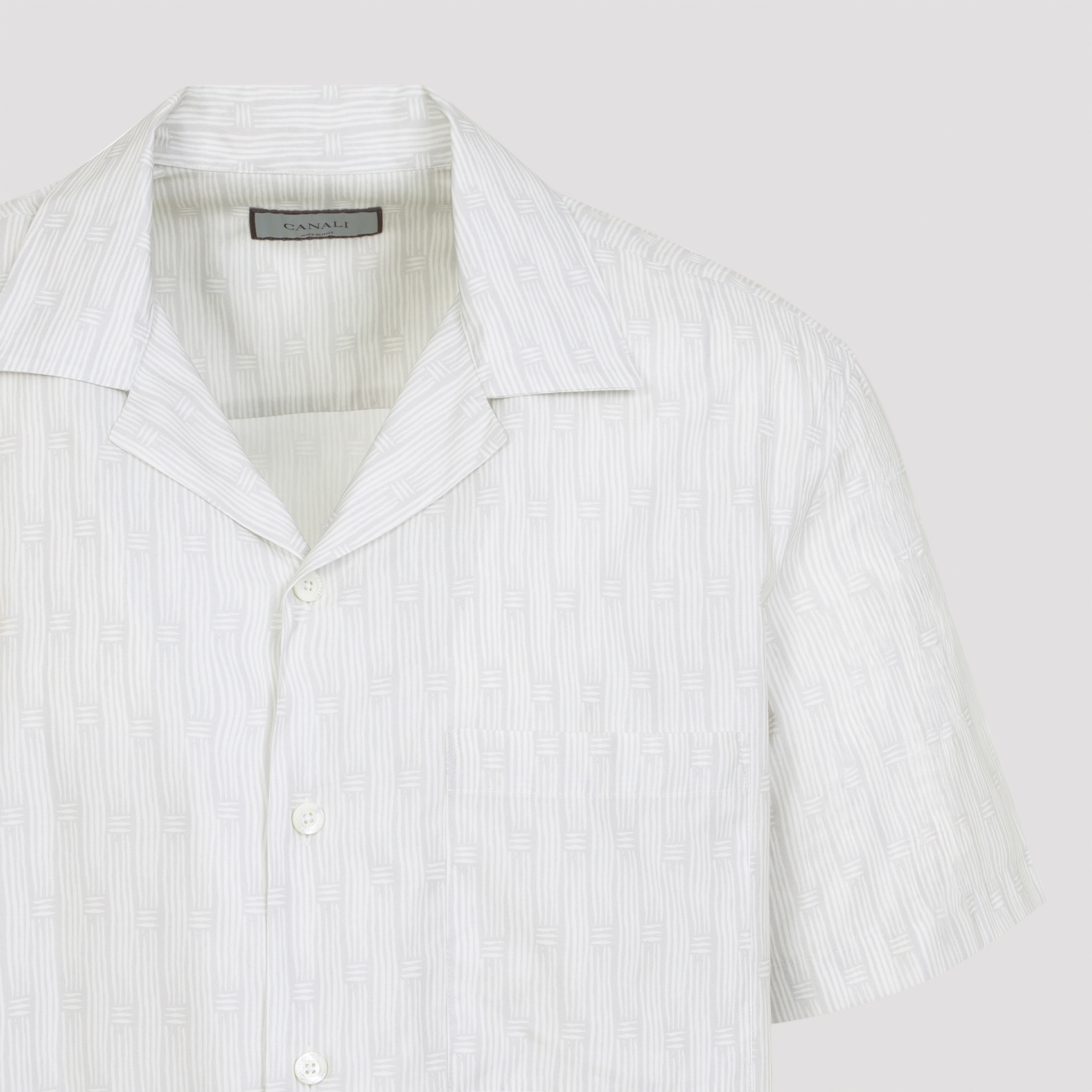 [Canali] Shirts Short Sleeve SS26 CSM3055.GL03773