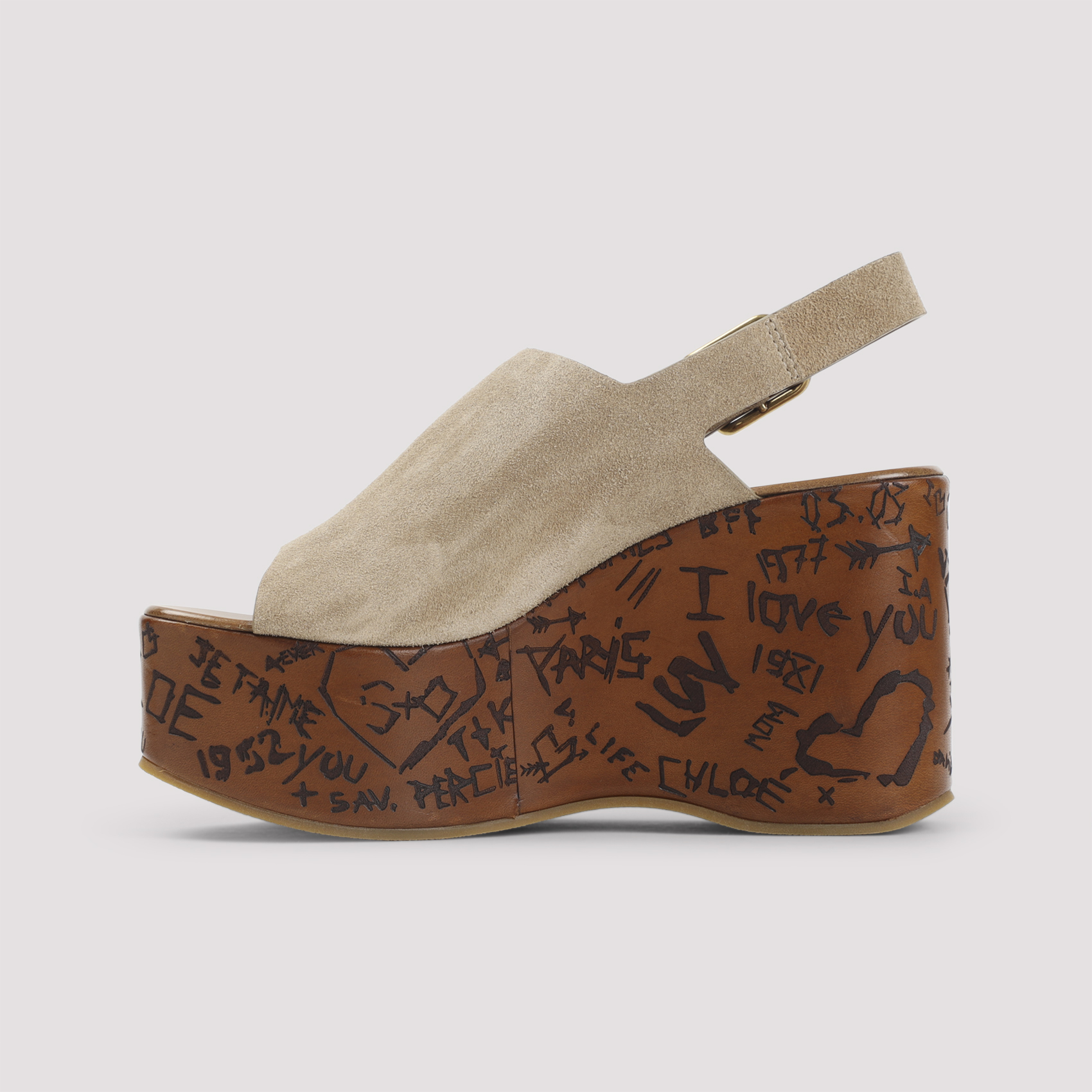[Chloe] Sandals SS26 CH25A10GRY