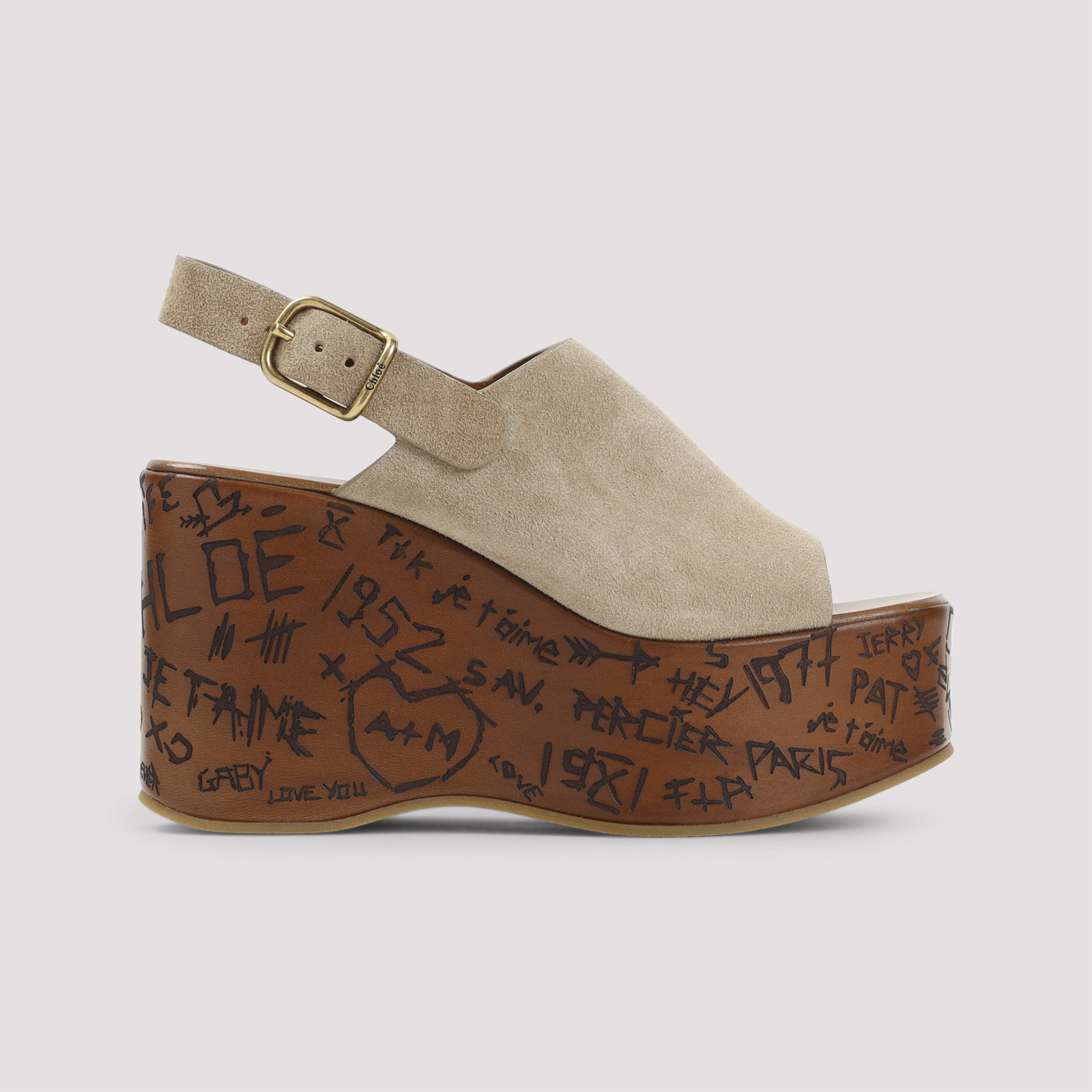 [Chloe] Sandals SS26 CH25A10GRY