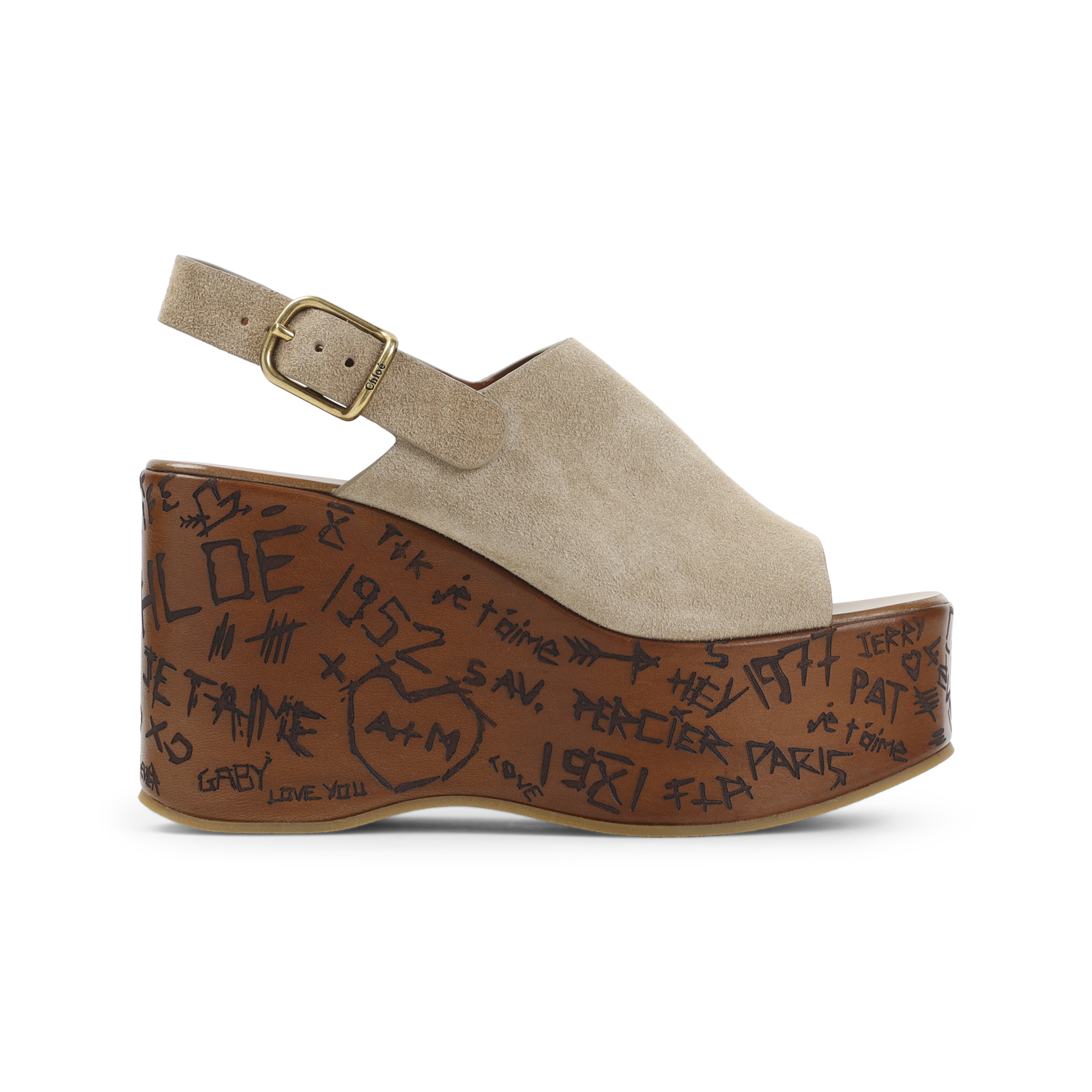 [Chloe] Sandals SS26 CH25A10GRY