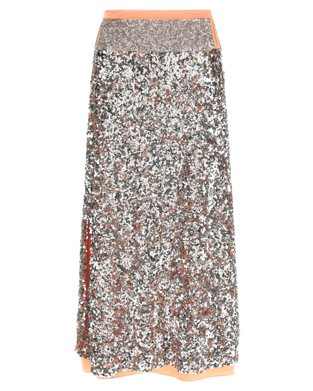[Paco Rabanne] Long skirt SS26 26PCJU127PO0415M262