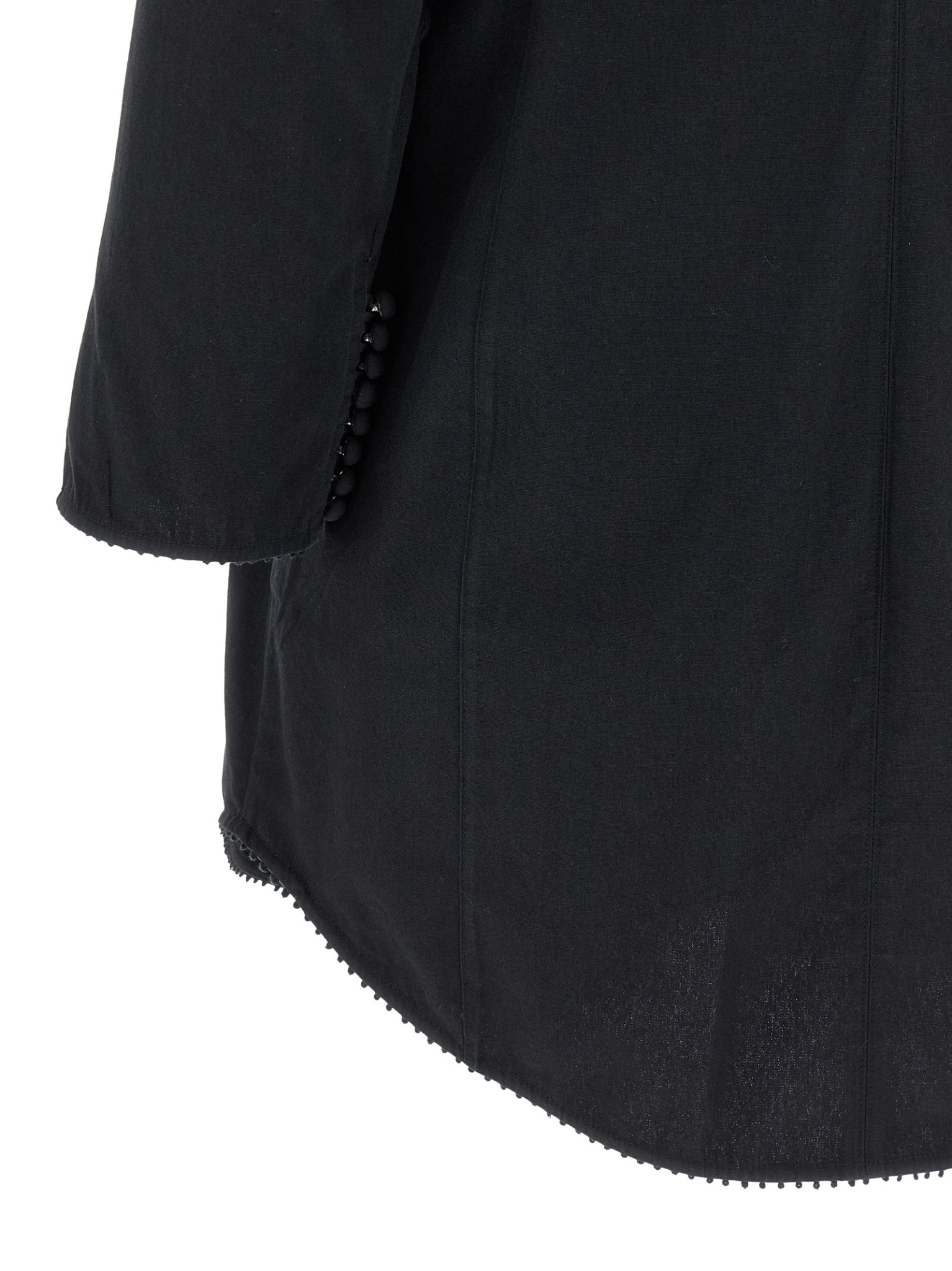 [Isabel Marant] Long sleeve dress SS26 RO0965FAD1I02I01BK