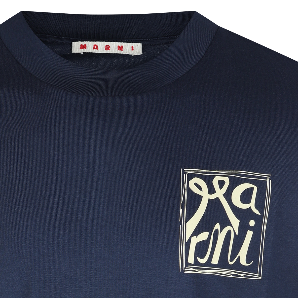 [Marni] T-shirts Short Sleeve SS26 HUMU0198IPUSCY88L1B99