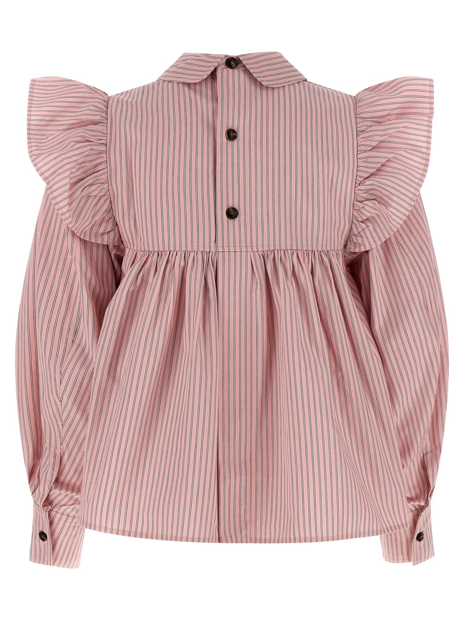 [GANNI] Shirts Long Sleeve SS26 A1040084868