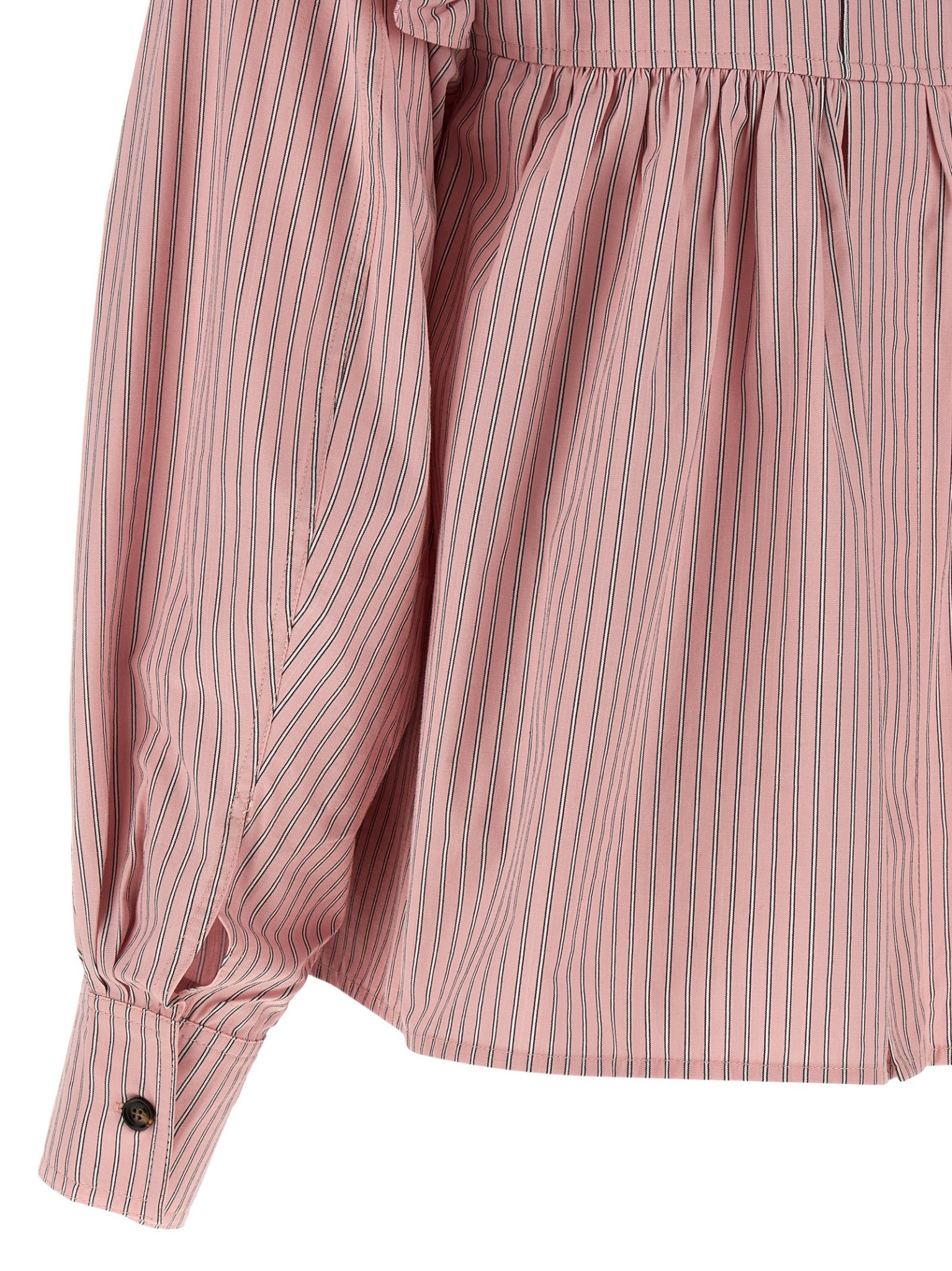[GANNI] Shirts Long Sleeve SS26 A1040084868