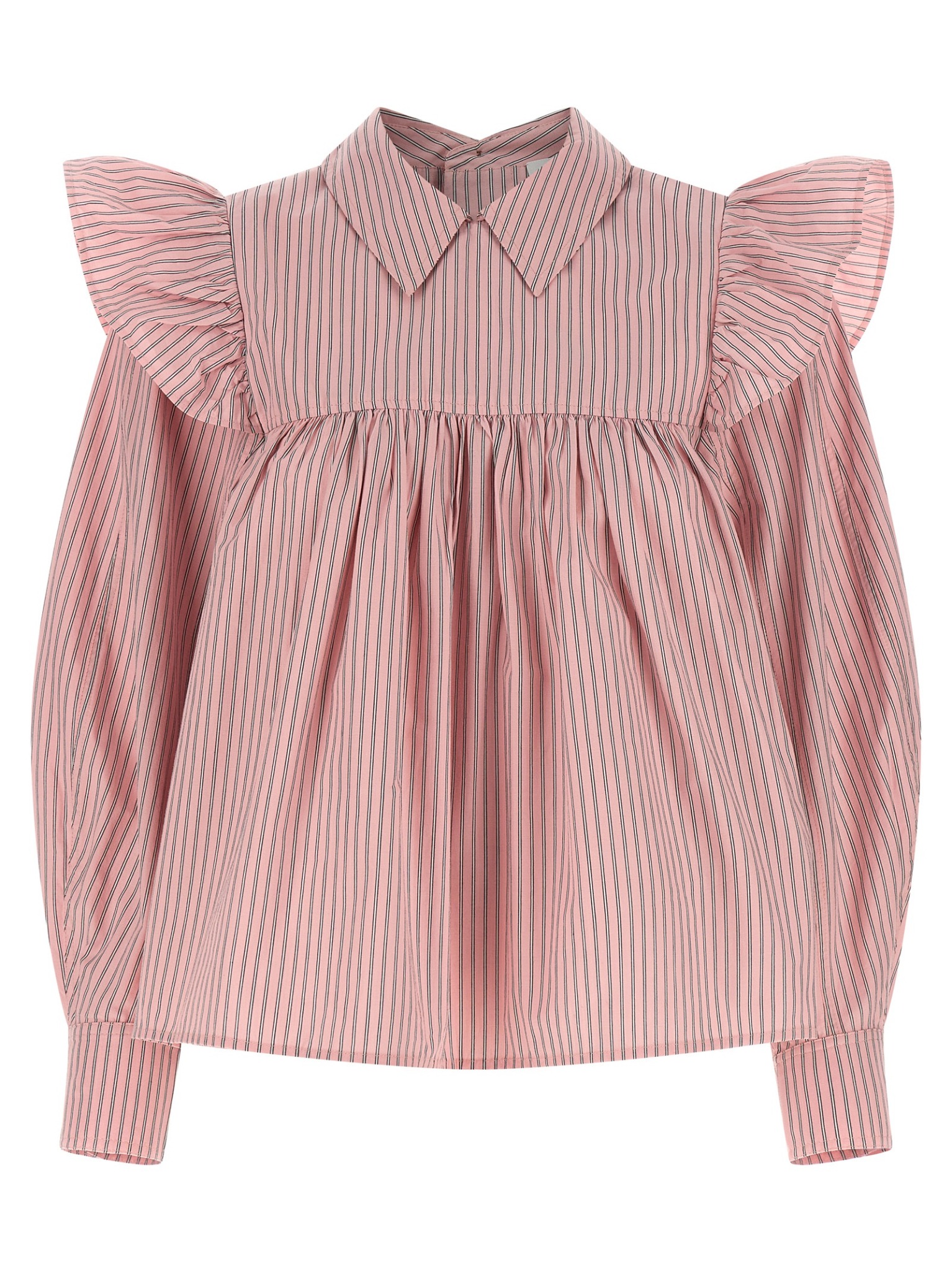 [GANNI] Shirts Long Sleeve SS26 A1040084868