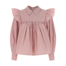 [GANNI] Shirts Long Sleeve SS26 A1040084868