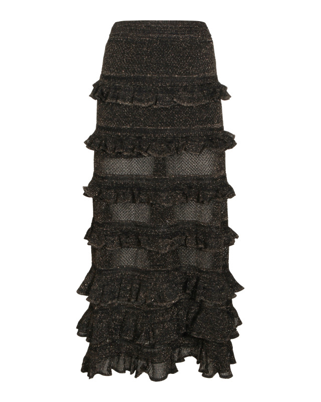 [Zimmermann] Midi skirt SS26 7314SC261MTBK
