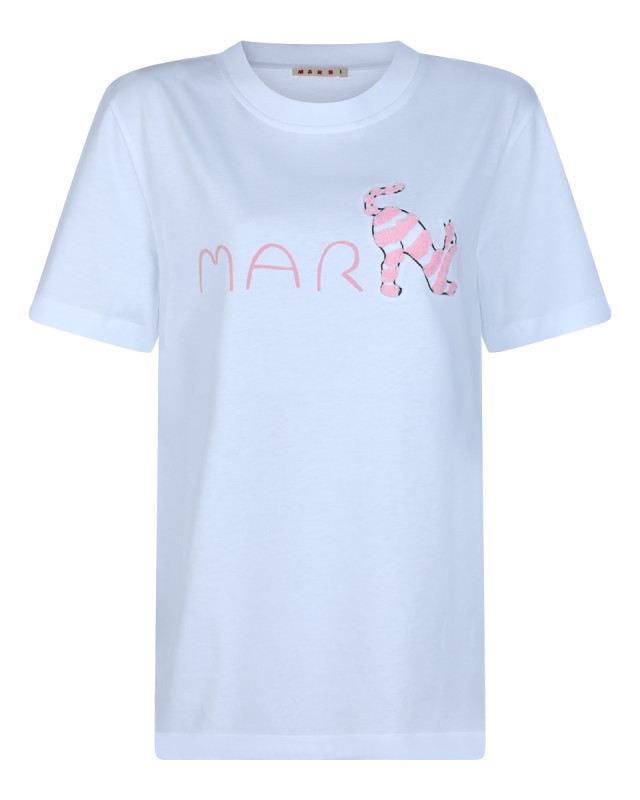 [Marni] T-shirts Short Sleeve SS26 THJE0293S3USCY84LOW01