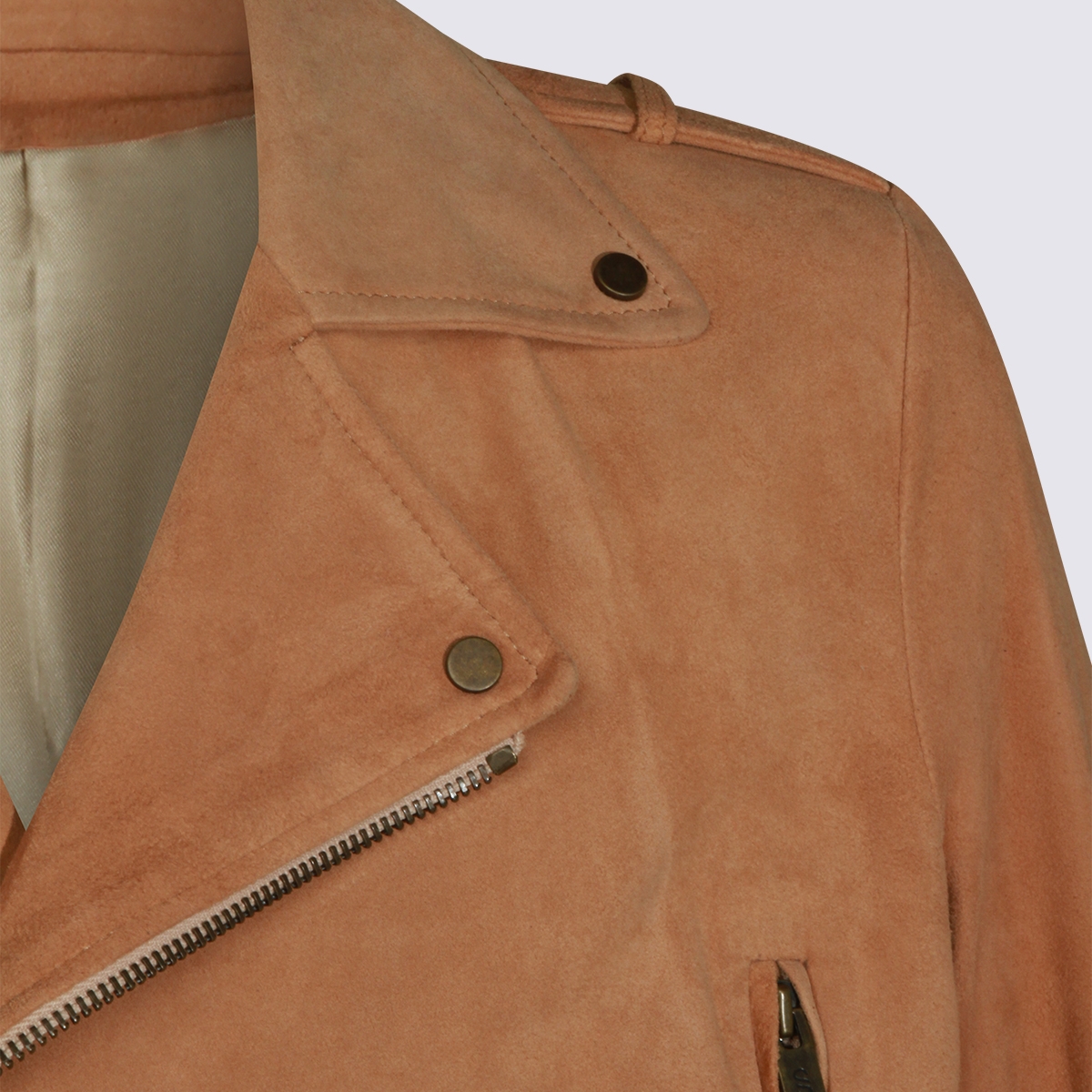 [SALVATORE SANTORO] Leather Jacket SS26 48578UVAGEARGILLA