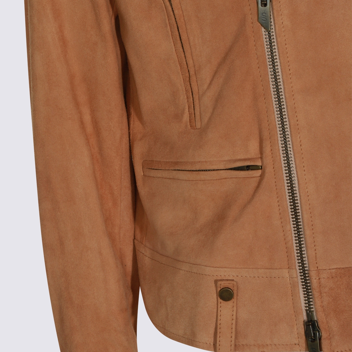[SALVATORE SANTORO] Leather Jacket SS26 48578UVAGEARGILLA