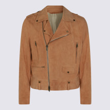 [SALVATORE SANTORO] Leather Jacket SS26 48578UVAGEARGILLA