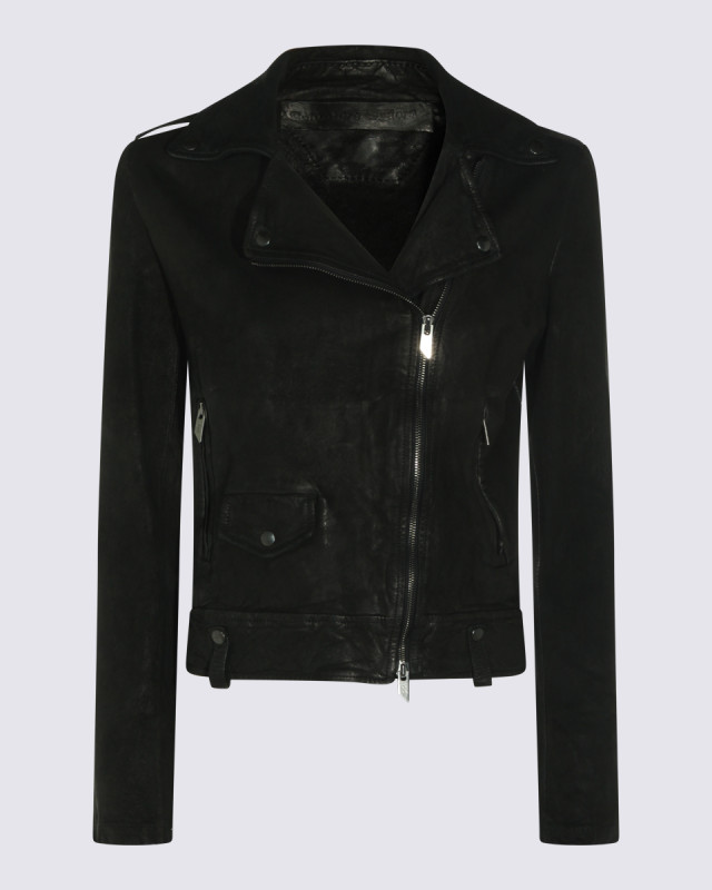 [SALVATORE SANTORO] Leather Jacket SS26 46031DNIVBLACK
