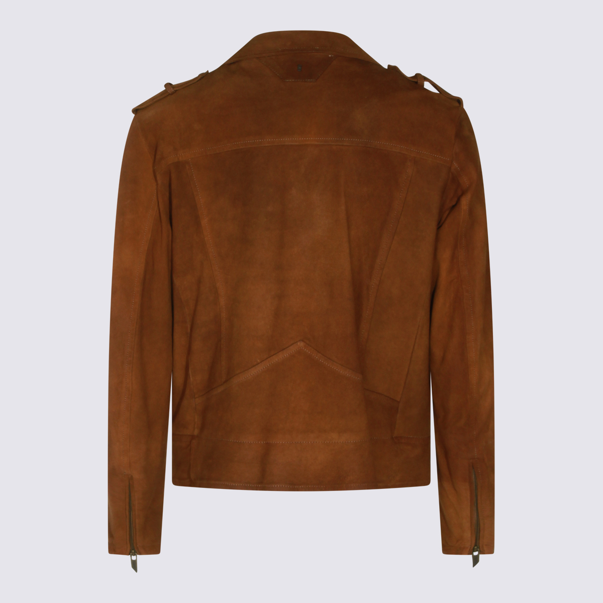 [SALVATORE SANTORO] Leather Jacket SS26 46536UVAGECAMEL