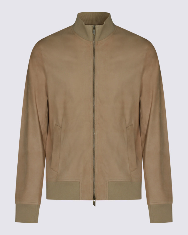 [SALVATORE SANTORO] Leather Jacket SS26 48591UNABSAND