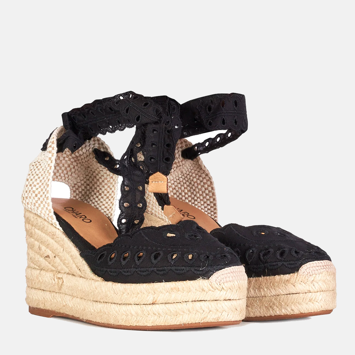 [CharoRuiz] Espadrille SS26 CR109BLACK