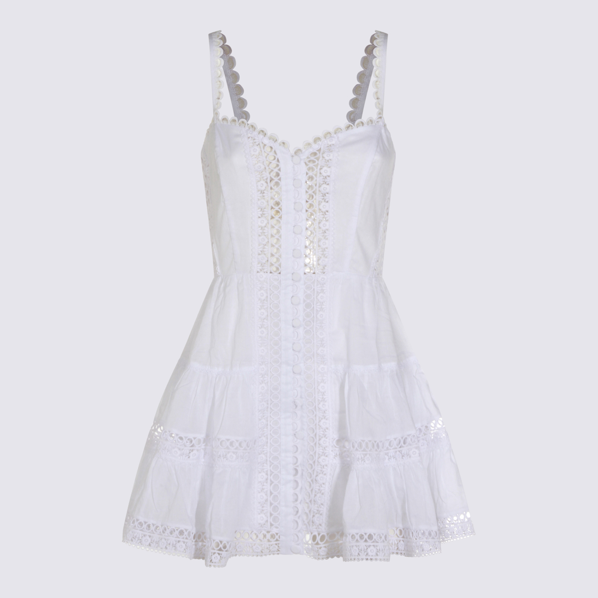 [CharoRuiz] Sleeveless dress SS26 261603WHITE