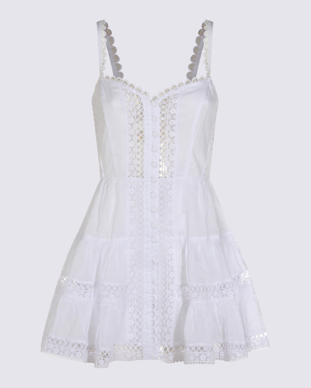 [CharoRuiz] Sleeveless dress SS26 261603WHITE