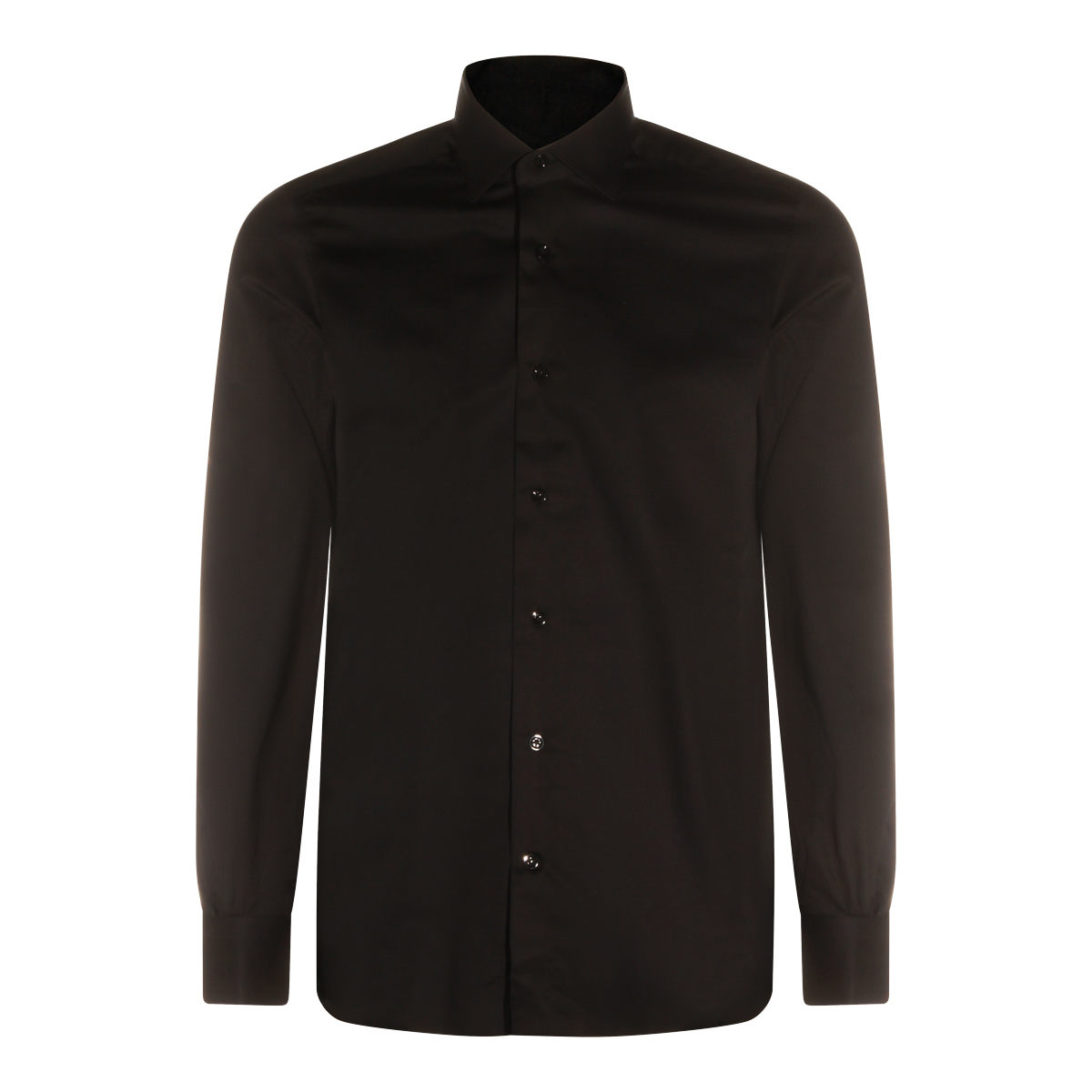 [Mazzarelli] Shirts Long Sleeve SS26 500201SLIMNERO