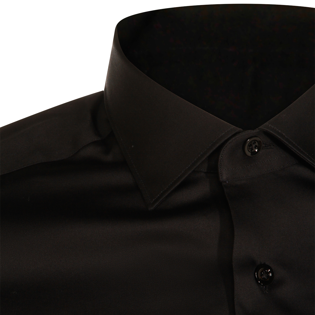 [Mazzarelli] Shirts Long Sleeve SS26 500201SLIMNERO
