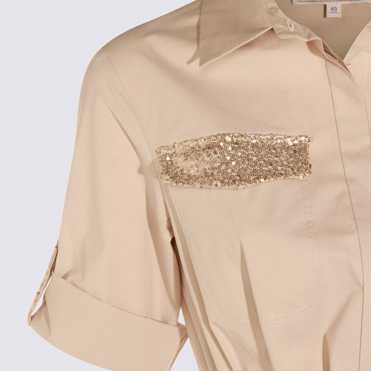 [ANTONELLI FIRENZE] Short sleeve dress SS26 Q66494115126