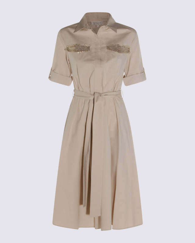 [ANTONELLI FIRENZE] Short sleeve dress SS26 Q66494115126