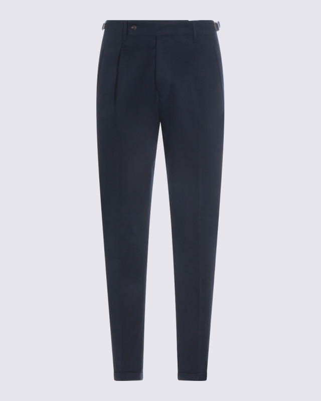[Berwich] Trousers SS26 RETROLONGCV100BXNAVY