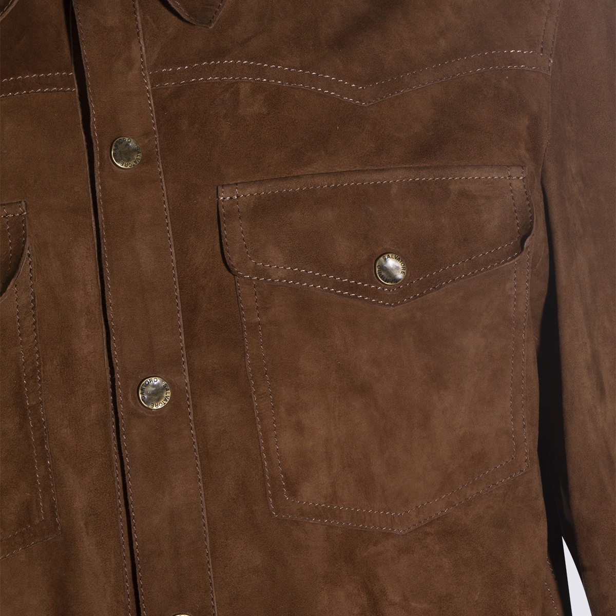 [SALVATORE SANTORO] Leather Jacket SS26 S26SANT50660UDNOCOOKIE