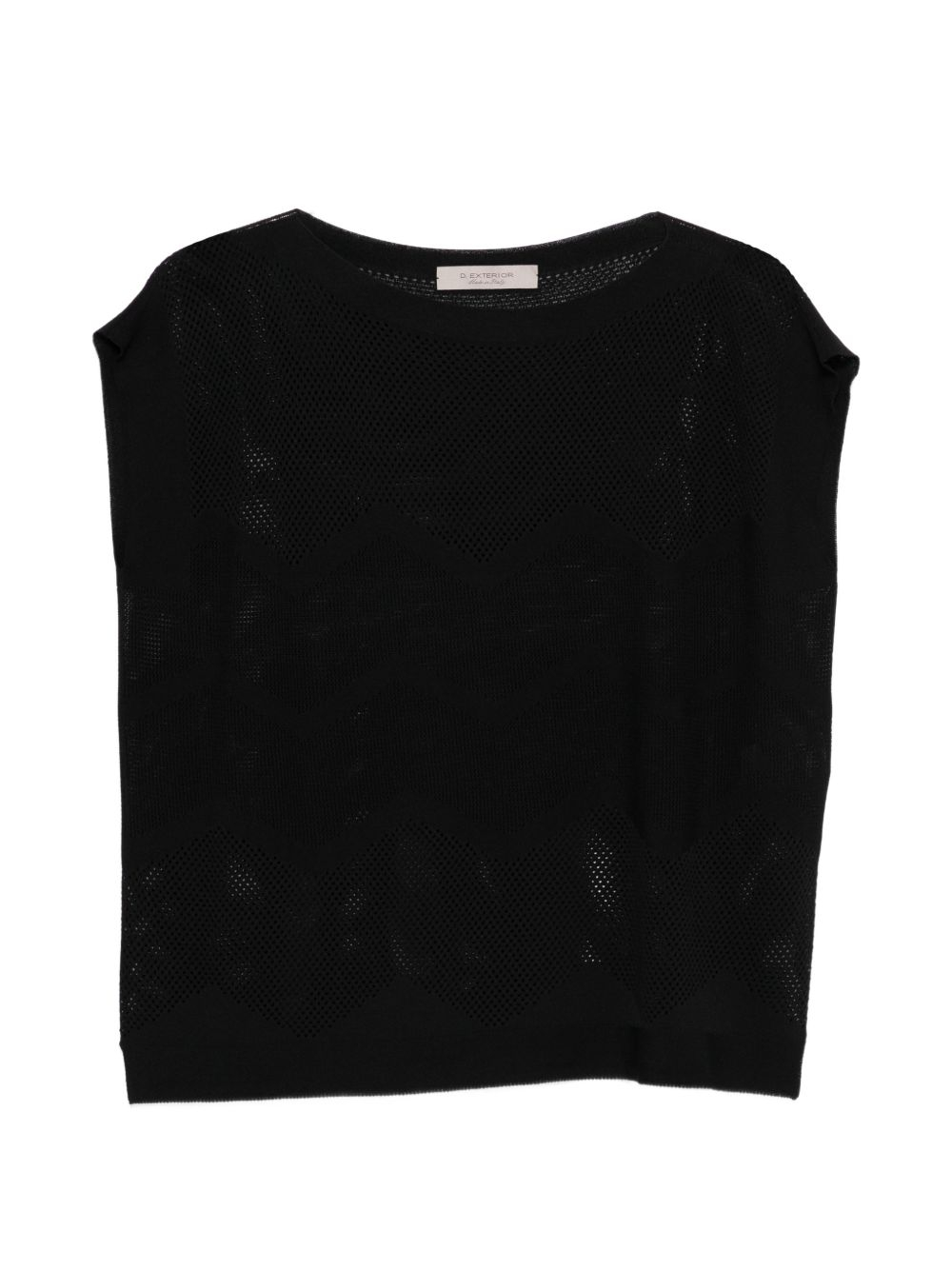 [D.EXTERIOR] Knitwear SS26 62031 2NERO