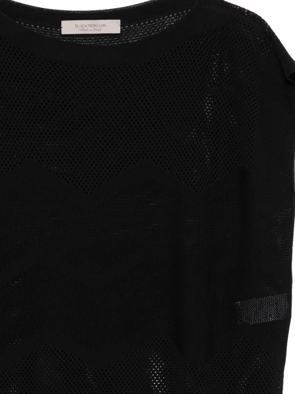 [D.EXTERIOR] Knitwear SS26 62031 2NERO