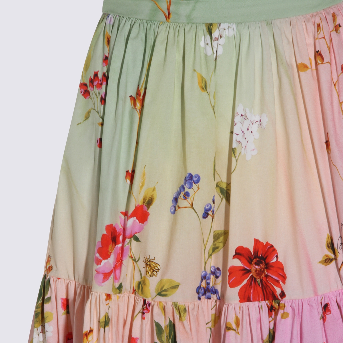 [ROBERTO CAVALLI] Long skirt SS26 WQT3033AR32D0509