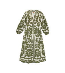 [Farm Rio] Long sleeve dress SS26 344605 26083