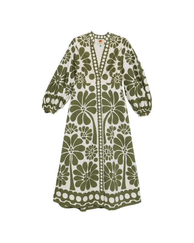 [Farm Rio] Long sleeve dress SS26 344605 26083