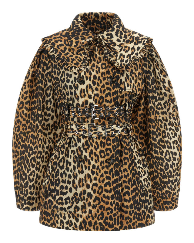 [GANNI] Trench Coat SS26 A1010074859