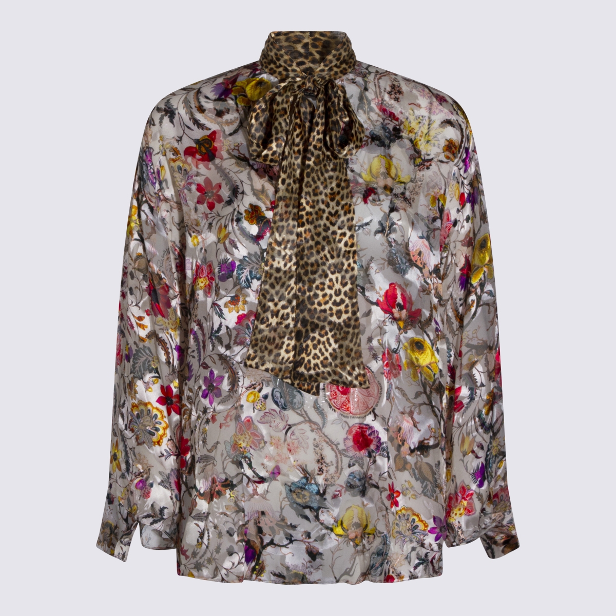 [ROBERTO CAVALLI] Shirts Long Sleeve SS26 WQT712HER2900551