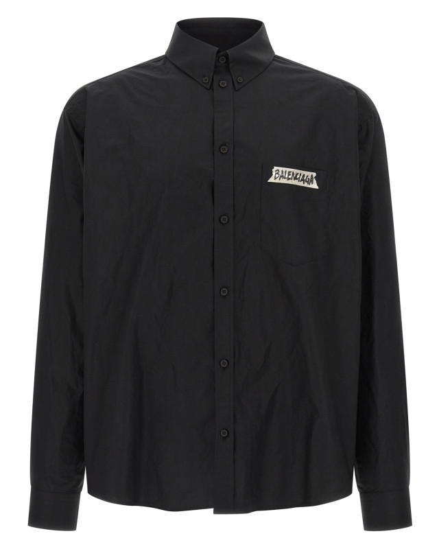 [Balenciaga] Shirts Long Sleeve SS26 857809TRM281000