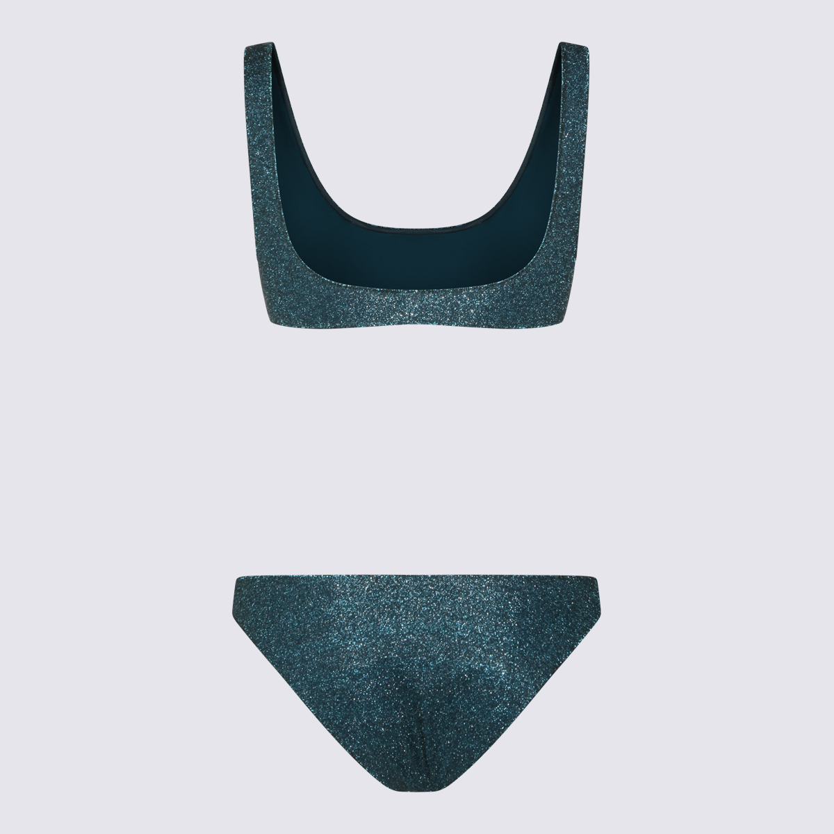 [OSEREE] Swimsuit SS26 LSS205PEACOCK