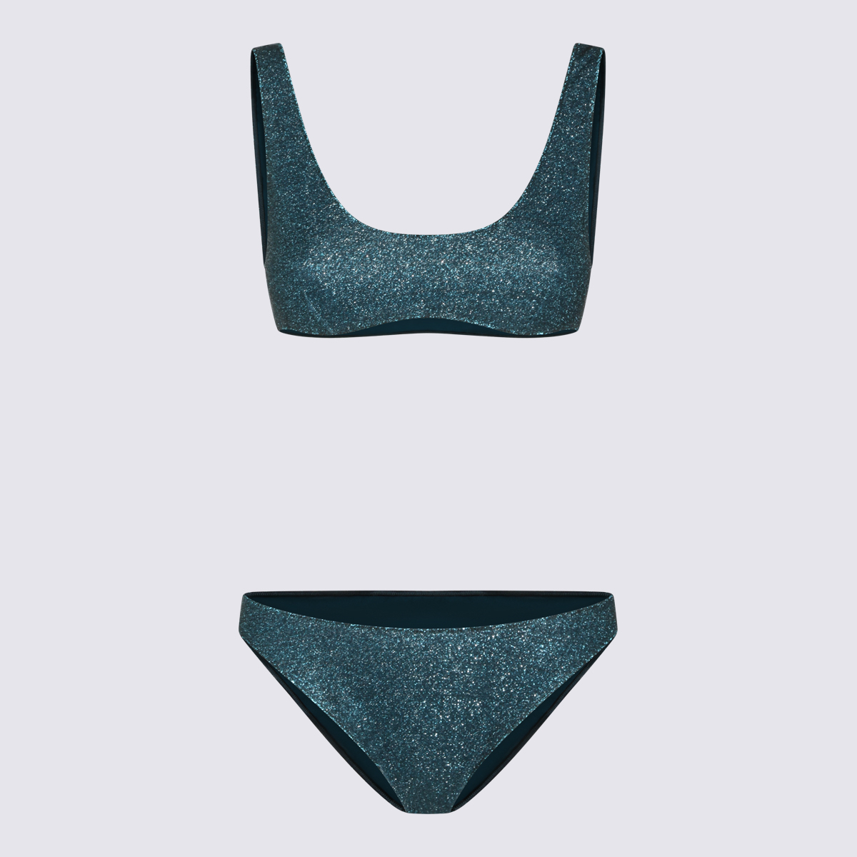 [OSEREE] Swimsuit SS26 LSS205PEACOCK
