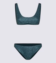 [OSEREE] Swimsuit SS26 LSS205PEACOCK