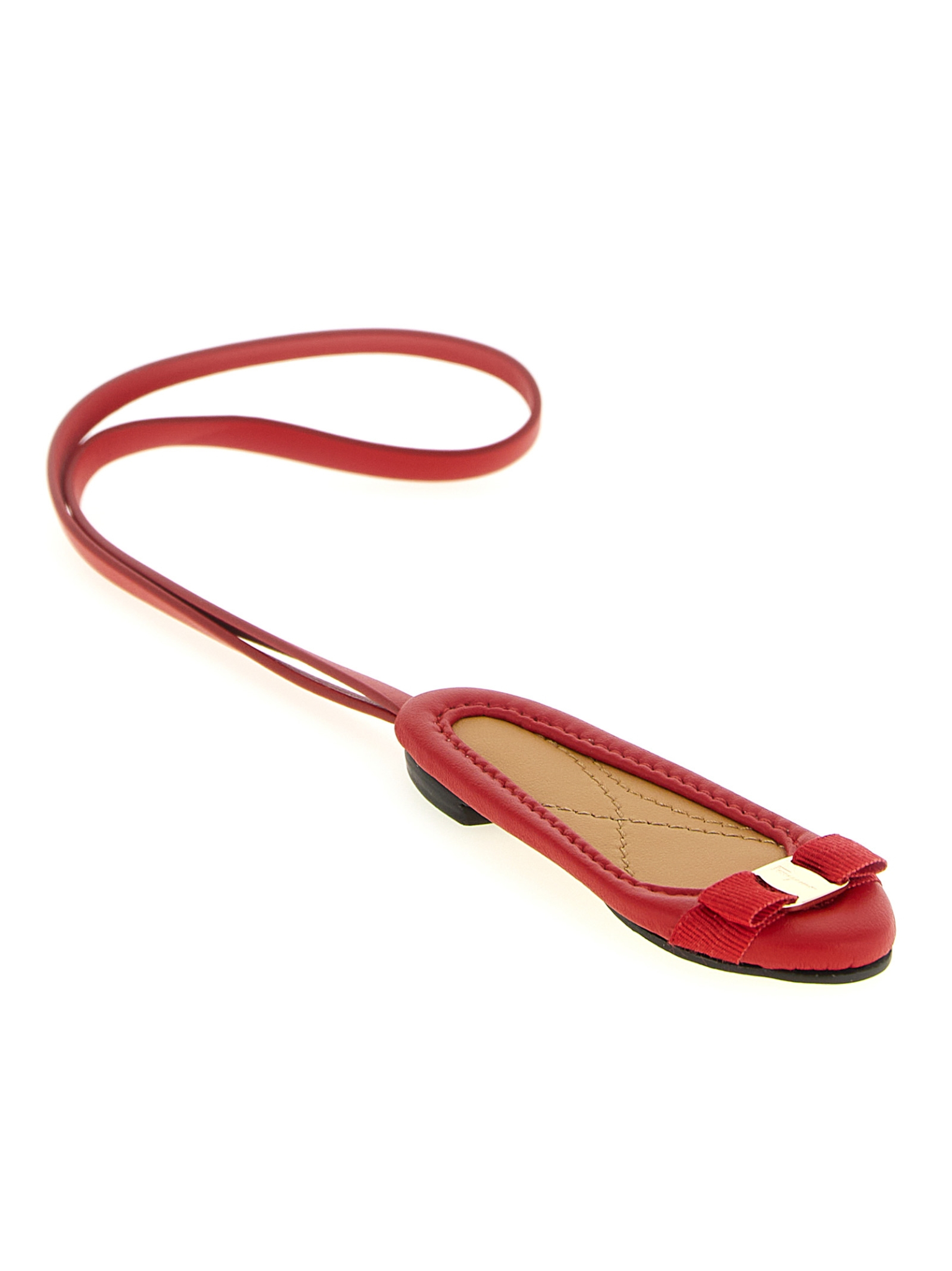 [Ferragamo] Keyring SS26 790776FLAMERED