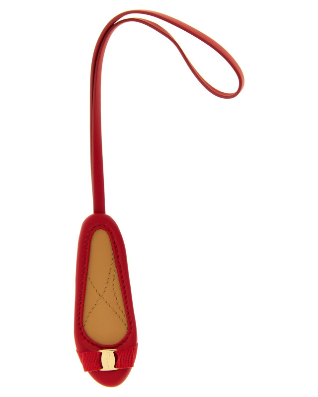 [Ferragamo] Keyring SS26 790776FLAMERED